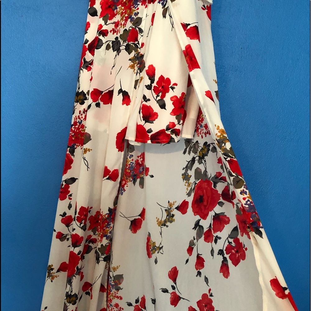 Floral print summer dress
